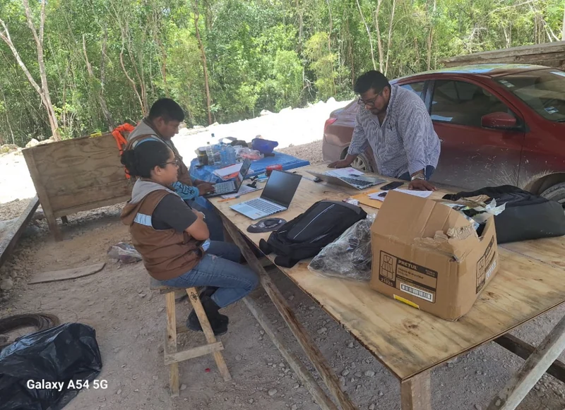 Control técnico y administrativo en campo · Tren Maya